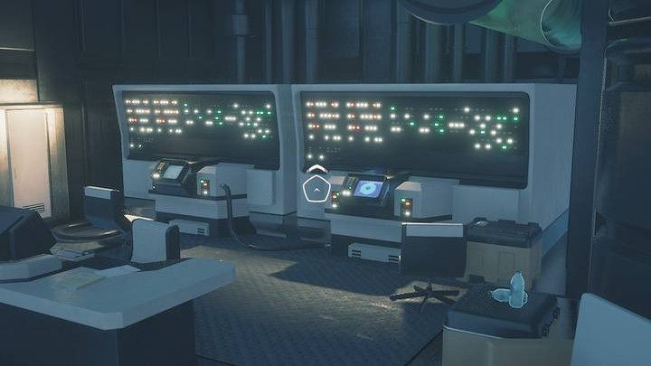 After detonating the explosives, open the door by using the lever next to the upper gate - Breathedge: Bio module - walkthrough - Chapter 2 - The Secrets of Broccoli - Breathedge Guide