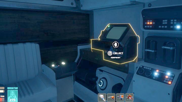 Inside the shuttle you will find - Breathedge: Habitation Module - walkthrough - Chapters 4 and 5 - Breathedge Guide