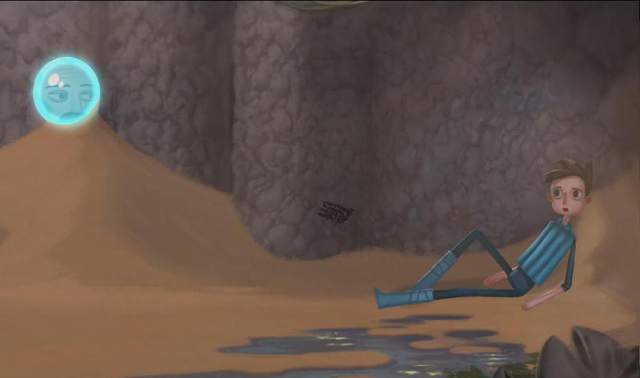 Talk to the orb - Village - Chapter 2 - Shay - Broken Age - Game Guide and Walkthrough