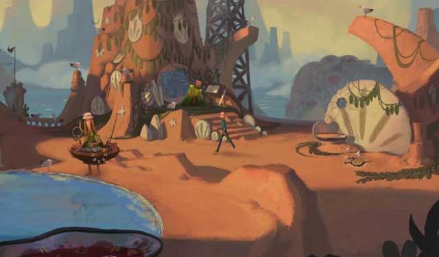 Talk - Village - Chapter 2 - Shay - Broken Age - Game Guide and Walkthrough