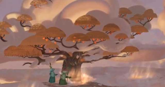 Talk with the druids - Kingdom of Clouds - Chapter 2 - Shay - Broken Age - Game Guide and Walkthrough