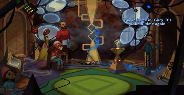 Use the item. - Ending - Chapter 2 - Shay - Broken Age - Game Guide and Walkthrough