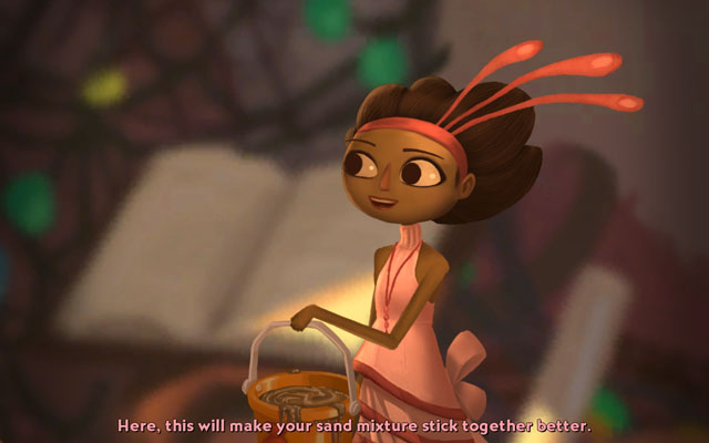 Give Marshall the bucket - Shellmound - Chapter 1 - Vella - Broken Age - Game Guide and Walkthrough