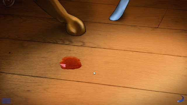 The stain before Nico's improvements - Nico - Gallery - Paris - Broken Sword: The Serpents Curse - Game Guide and Walkthrough