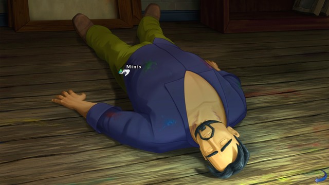 The poor fellow was strangled - George - Hobbs Yard, Hobbs Studio, Hobbs Loft Apartment - London - The Next Visit - Broken Sword: The Serpents Curse - Game Guide and Walkthrough