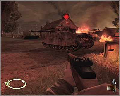 #262 - Chapter 9: Hell's Highway - FOURTH ASSIGNMENT:br Destroy the Panzer IV - Chapter 9: Hell's Highway - Brothers in Arms: Hells Highway - Game Guide and Walkthrough