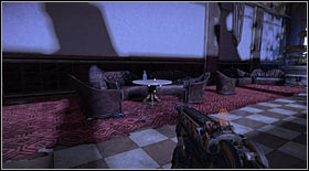 Bottle #32: it's standing on a table inside a big, only slightly destroyed room - Bottles - p. 2 - Secrets - Bulletstorm - Game Guide and Walkthrough