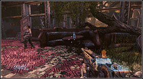 Bottle #28: it's standing on a table in the destroyed part of the hotel - Bottles - p. 2 - Secrets - Bulletstorm - Game Guide and Walkthrough