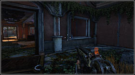 Bottle #13: after leaving the second pier, you will find yourself in direct neighbourhood of the room from which enemies were attacking just a moment ago - Bottles - p. 1 - Secrets - Bulletstorm - Game Guide and Walkthrough