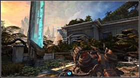 Electro Flies #10: the last in chapter three are above the crater in the ground (on the left), at the end of the big square with a lot of opponents - Electro Flies - Secrets - Bulletstorm - Game Guide and Walkthrough