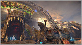 Electro Flies #5: the last bugs can be found right before the end of the first chapter - Electro Flies - Secrets - Bulletstorm - Game Guide and Walkthrough