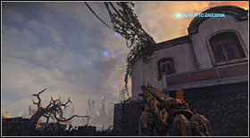 Electro Flies #3: the third group of flies are above the passage in a place where no one will be attacking you - Electro Flies - Secrets - Bulletstorm - Game Guide and Walkthrough