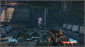 Newsbot #27: can be found on the upper floor of the railway station, on which you will be separated from your companions - Newsbots - p. 2 - Secrets - Bulletstorm - Game Guide and Walkthrough