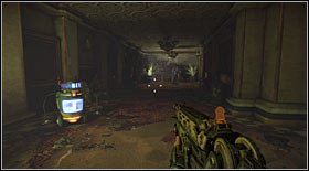 Newsbot #23: can be found at the beginning of the level, by going down the stairs (on the passage, hard to miss) - Newsbots - p. 2 - Secrets - Bulletstorm - Game Guide and Walkthrough