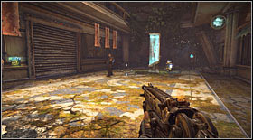 Newsbot #20: in the first room which you will reach after the beginning of the chapter - Newsbots - p. 2 - Secrets - Bulletstorm - Game Guide and Walkthrough