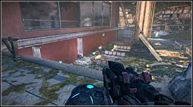 After killing everyone, go up the stairs - Act VII - Chapter 1 - p. 1 - Walkthrough - Bulletstorm - Game Guide and Walkthrough