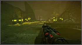 As the last enemy dies, the General will join you and you will be able to move on, down the path with toxic barrels - Act VI - Chapter 2 - p. 2 - Walkthrough - Bulletstorm - Game Guide and Walkthrough