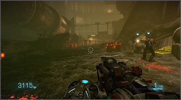 A convenient place for unique Skillshots. - Act VI - Chapter 2 - p. 1 - Walkthrough - Bulletstorm - Game Guide and Walkthrough