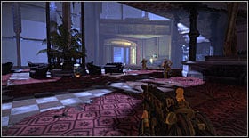 Downstairs, go past the lobby and head to the electrified corridor - Act VI - Chapter 1 - Walkthrough - Bulletstorm - Game Guide and Walkthrough