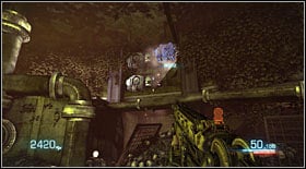 In order to get outside, take a look around the area - Act V - Chapter 3 - p. 1 - Walkthrough - Bulletstorm - Game Guide and Walkthrough