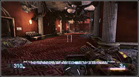 At first you won't be attacked, so you can move freely - Act V - Chapter 3 - p. 1 - Walkthrough - Bulletstorm - Game Guide and Walkthrough