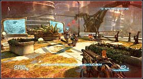 A while after the gyrocopters arrive, more ground units will show up as well - Act V - Chapter 1 - Walkthrough - Bulletstorm - Game Guide and Walkthrough