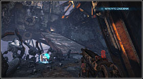 Going between the ruins, you will reach another dropkit - Act IV - Chapter 3 - p. 2 - Walkthrough - Bulletstorm - Game Guide and Walkthrough