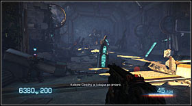 You will reach a big room and a group of enemies will attack you (some of them won't be shooting, trying close combat instead) - Act IV - Chapter 3 - p. 2 - Walkthrough - Bulletstorm - Game Guide and Walkthrough