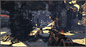 Move on and you will come outside, where enemies will attack - Act IV - Chapter 3 - p. 1 - Walkthrough - Bulletstorm - Game Guide and Walkthrough