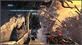 Outside turn left and go through the narrow part to the metal construction elements - Act IV - Chapter 3 - p. 1 - Walkthrough - Bulletstorm - Game Guide and Walkthrough