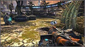 After going out of the cactus alley, you will end up at another square with a dropkit - Act IV - Chapter 2 - p. 1 - Walkthrough - Bulletstorm - Game Guide and Walkthrough