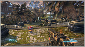 As only you reach open space, an enemy attack will begin - Act IV - Chapter 2 - p. 1 - Walkthrough - Bulletstorm - Game Guide and Walkthrough