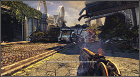 A cutscene will play, during which you will be introduced to the flytrap - Act IV - Chapter 1 - Walkthrough - Bulletstorm - Game Guide and Walkthrough