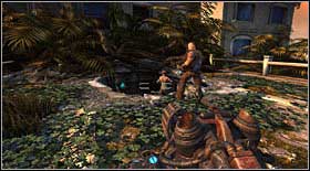 At the end of the path there will be a hole in the ground - use it - Act III - Chapter 2 - Walkthrough - Bulletstorm - Game Guide and Walkthrough