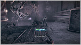 In the next room, go down the metal scaffolding and cross the gate - Act II - Chapter 2 - Walkthrough - Bulletstorm - Game Guide and Walkthrough