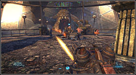 After moving to the next room, be ready for a longer fight - Act II - Chapter 1 - p. 2 - Walkthrough - Bulletstorm - Game Guide and Walkthrough