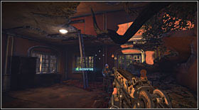 After the exchange of views, head right while being ready to fight a couple enemies - Act II - Chapter 1 - p. 2 - Walkthrough - Bulletstorm - Game Guide and Walkthrough