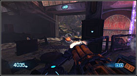 After killing the miniboss, pick up his gun and use it to deal with the wave of enemies (as well as with the one waiting outside the building) - Act II - Chapter 1 - p. 1 - Walkthrough - Bulletstorm - Game Guide and Walkthrough