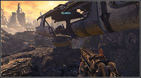 This way you will end up beside the wreck - Act II - Chapter 1 - p. 1 - Walkthrough - Bulletstorm - Game Guide and Walkthrough