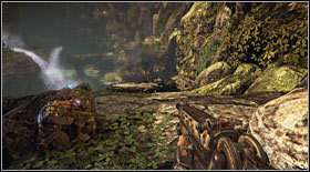 In a moment you will be going down, where enemies will attack - Act I - Chapter 3 - Walkthrough - Bulletstorm - Game Guide and Walkthrough