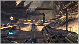 Killing everyone will initiate a cutscene and afterwards one of the flashiest moments in the game - the train ride - Act I - Chapter 2 - p. 2 - Walkthrough - Bulletstorm - Game Guide and Walkthrough