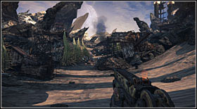 After the gate automatically unlocks, go through it and move forward - Act I - Chapter 1 - Walkthrough - Bulletstorm - Game Guide and Walkthrough