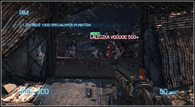 At the end of the path you will find a dropkit which serves as a shop in which you will be able to spend your Skillpoints to unlock new weapons, upgrades and buy ammunition - Act I - Chapter 1 - Walkthrough - Bulletstorm - Game Guide and Walkthrough