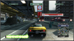 Gas station #1 - Downtown Paradise - Drive throughs and car parks - Burnout Paradise: The Ultimate Box - Game Guide and Walkthrough