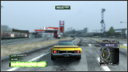Gas station #3 - Downtown Paradise - Drive throughs and car parks - Burnout Paradise: The Ultimate Box - Game Guide and Walkthrough