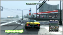 Gas station #2 - Palm Bay Heights - Drive throughs and car parks - Burnout Paradise: The Ultimate Box - Game Guide and Walkthrough