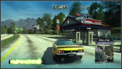 Gas station #2 - Silver Lake - Drive throughs and car parks - Burnout Paradise: The Ultimate Box - Game Guide and Walkthrough
