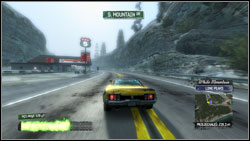 Gas station #1 - White Mountain - Drive throughs and car parks - Burnout Paradise: The Ultimate Box - Game Guide and Walkthrough