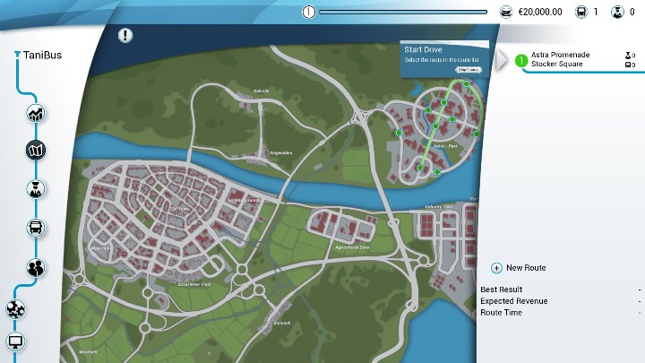 The city in Bus Simulator 18 is divided into 12 different parts - How to unlock new parts of the city in Bus Simulator 18? - FAQ - Bus Simulator 18 Game Guide