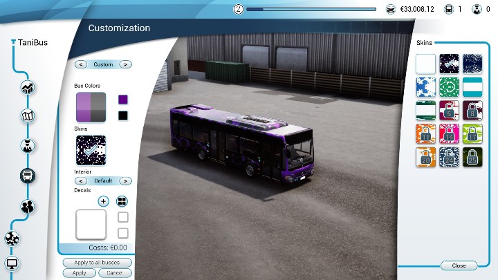 Skins are unlocked every 3 levels - Painting and decaling your bus in Bus Simulator 18 - Buses - Bus Simulator 18 Game Guide